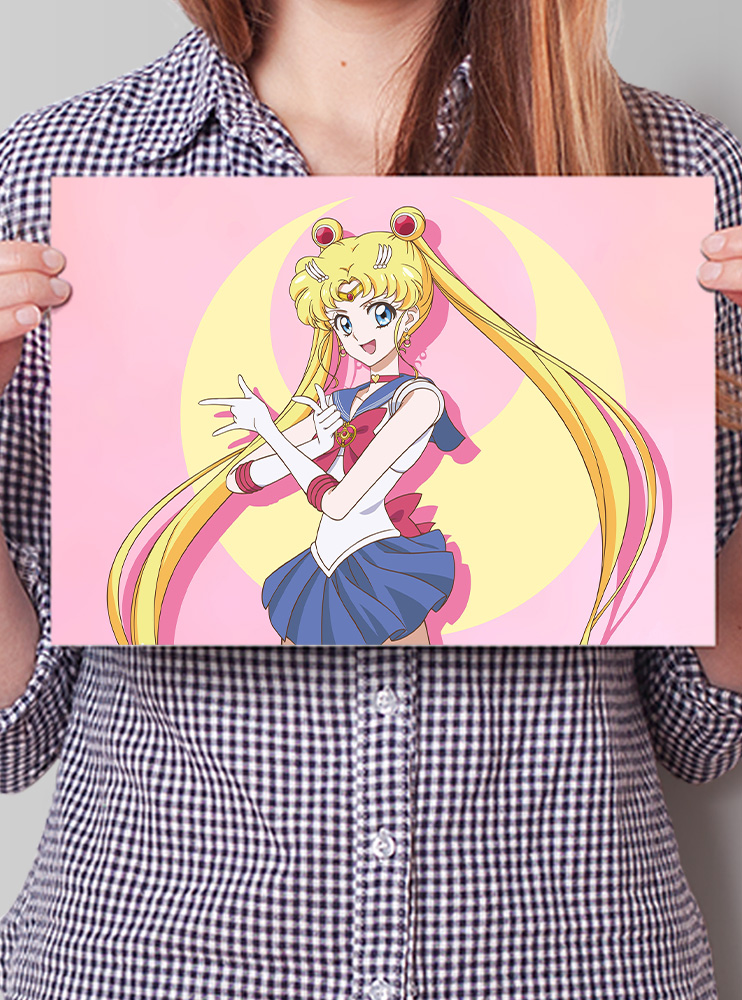 Плакат А4 Сейлор Мун (Sailor Moon)