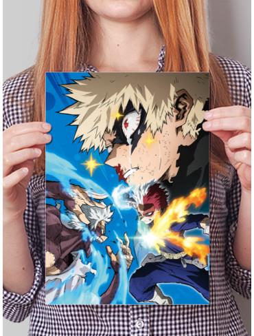 Плакат А4 Моя геройська академія 2 (Boku no Hero Academia)