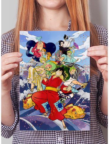 Плакат А4 Ван Піс (One Piece)