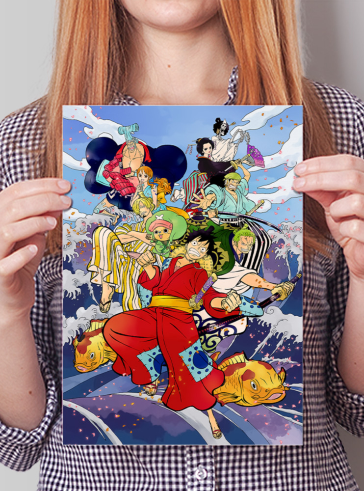 Плакат А4 Ван Піс (One Piece)