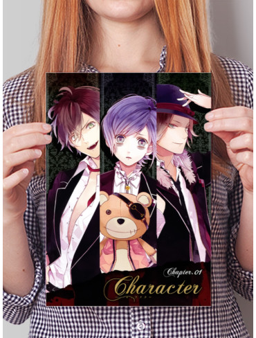 Плакат А4 Диявольські коханці (Diabolik Lovers)