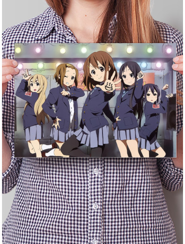 Плакат А4 Легка музика (K-On)