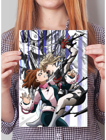 Плакат А4 Моя геройська академія 3 (Boku no Hero Academia)