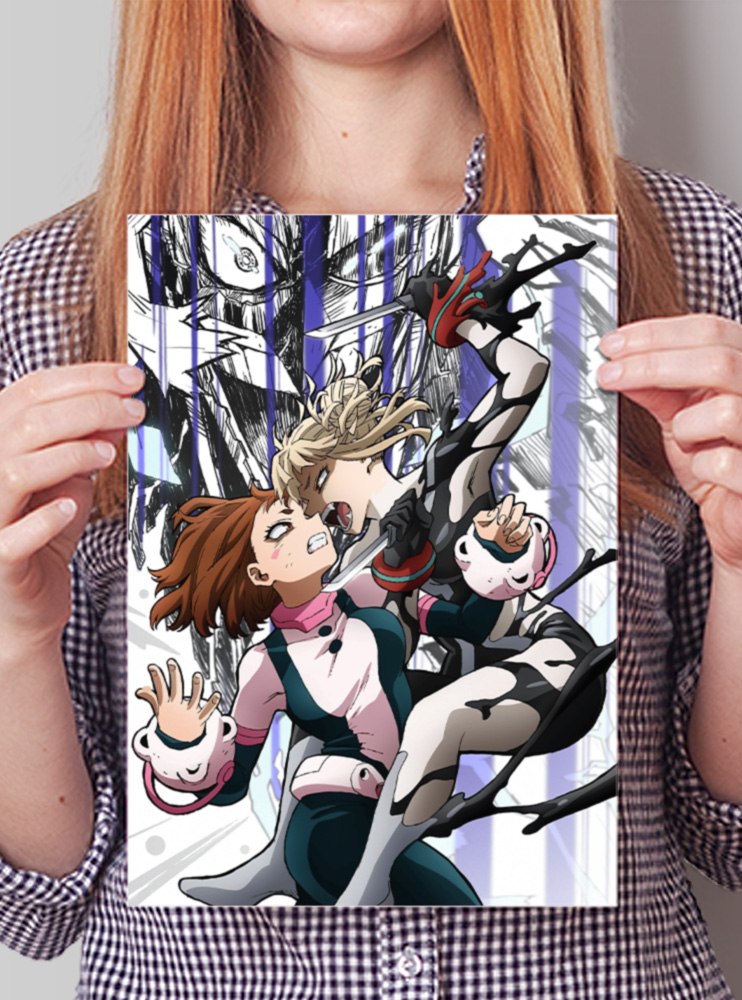 Плакат А4 Моя геройська академія 3 (Boku no Hero Academia)
