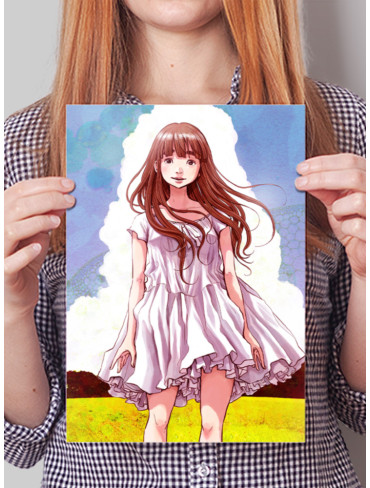Плакат А4 Добраніч, Пунпуне (Goodnight Punpun)