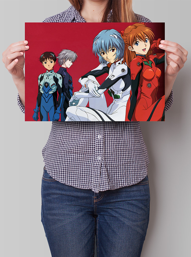 Плакат А3 Євангеліон (Evangelion)