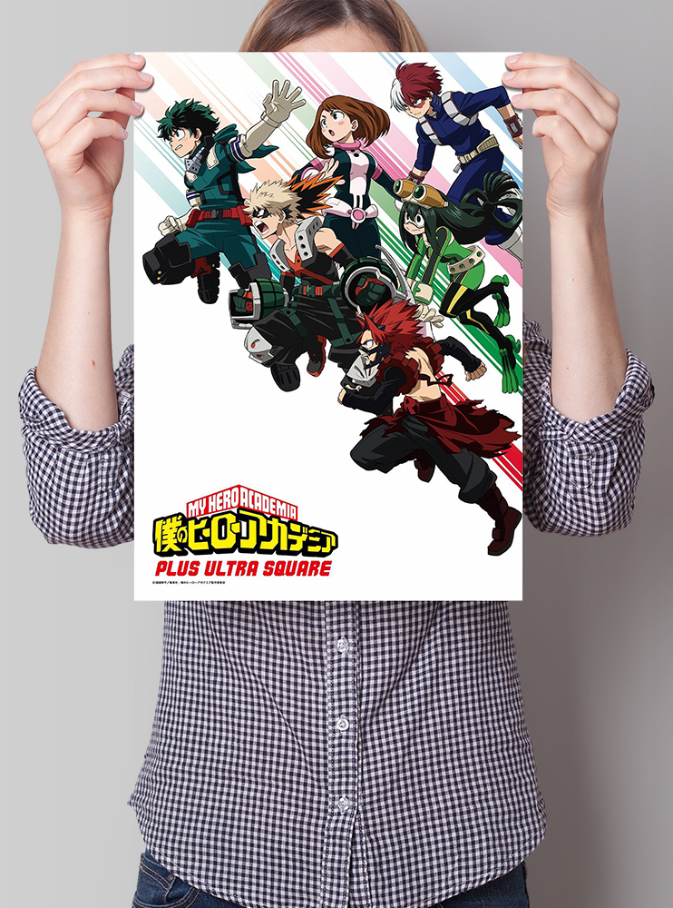 Плакат А3 Моя геройська академія 3 (Boku no Hero Academia)