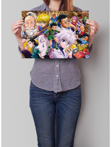 Плакат А3 Хантер х Хантер (Hunter x Hunter)