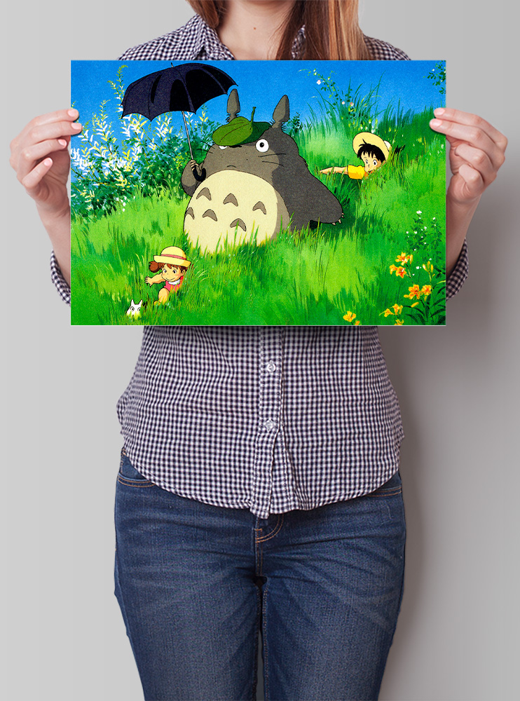 Плакат А3 Мій сусід Тоторо (My Neighbor Totoro)