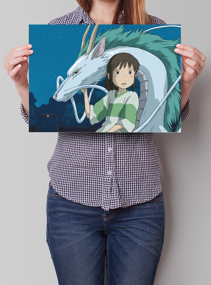 Плакат А3 Віднесені привидами 2 (Spirited away)