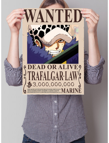Плакат А3 Трафальґар Ло (One Piece)