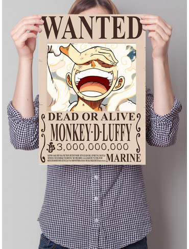Плакат А3 Манкі Д. Луффі (One Piece)
