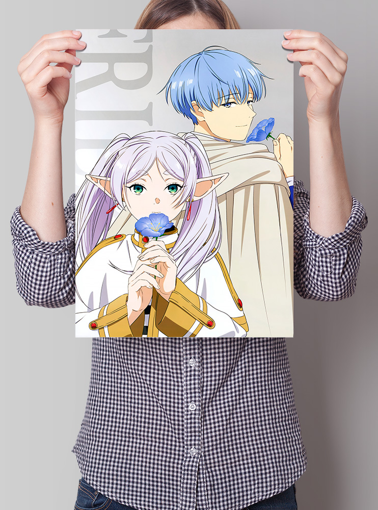 Плакат А3 Проводжальниця Фрірен (Sousou no Frieren)