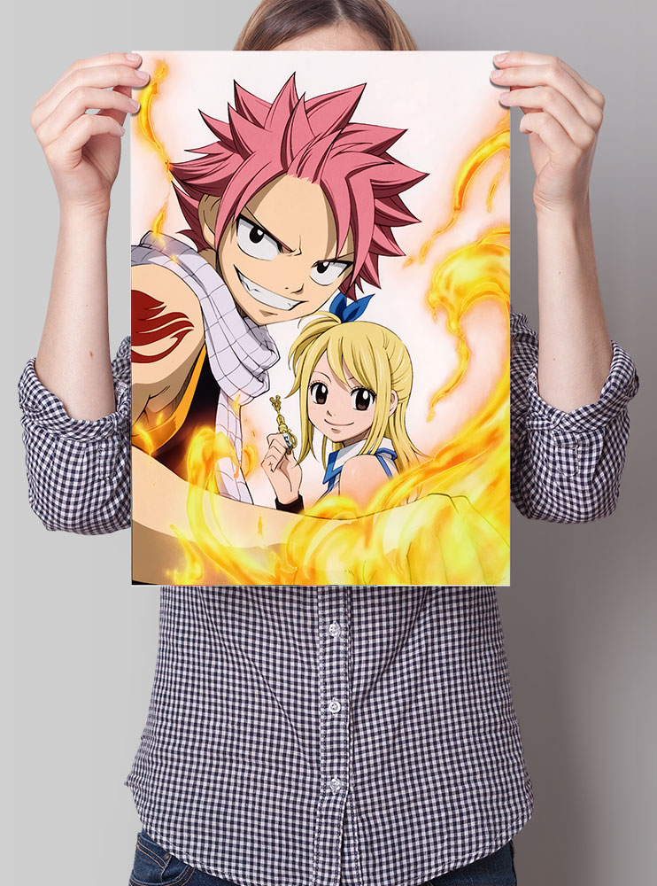 Плакат А3 Хвіст Феї (Fairy Tail)