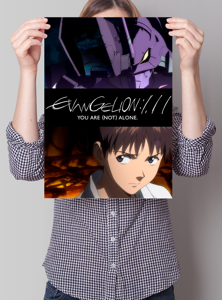 Плакат А3 Євангеліон 12 (Evangelion)