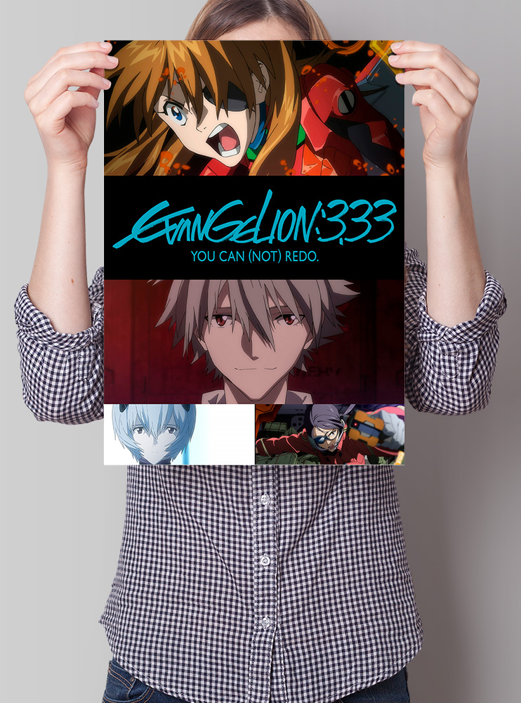 Плакат А3 Євангеліон 10 (Evangelion)