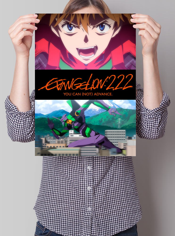 Плакат А3 Євангеліон 13 (Evangelion)