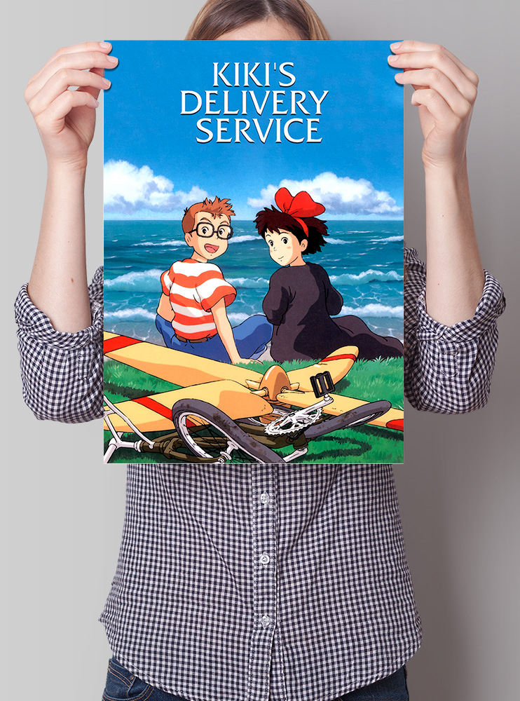 Плакат А3 Відьмина служба доставки (Kiki’s Delivery Service)