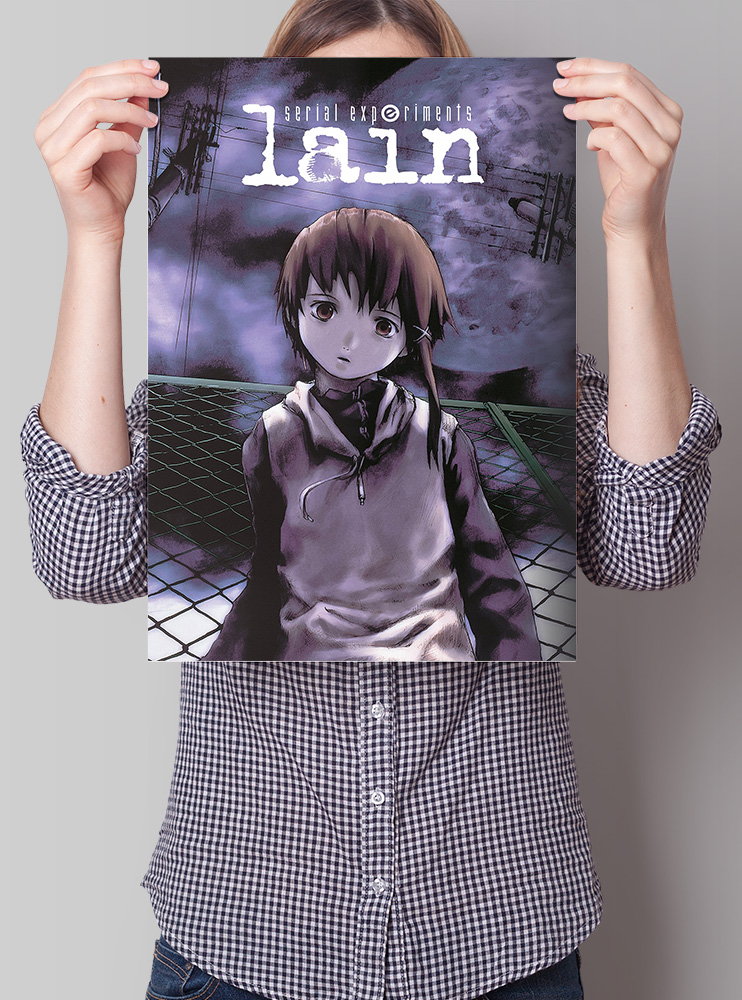 Плакат А3 Експерименти Лейн 2 (Serial Experiments Lain)