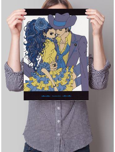 Плакат А3 Райський поцілунок 2 (Paradise Kiss)