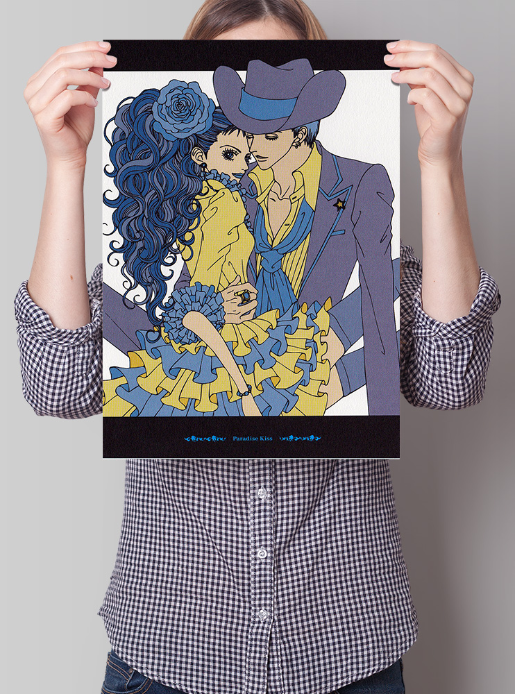 Плакат А3 Райський поцілунок 2 (Paradise Kiss)