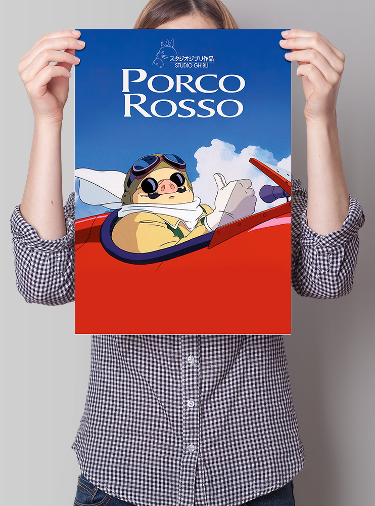 Плакат А3 Порко Россо (Porco Rosso)