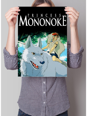 Плакат А3 Принцесса Мононоке (Princess Mononoke)