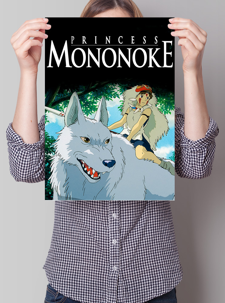 Плакат А3 Принцесса Мононоке (Princess Mononoke)