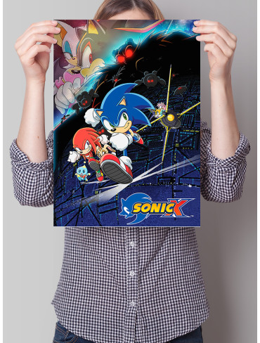 Плакат А3 Сонік Х (Sonic X)