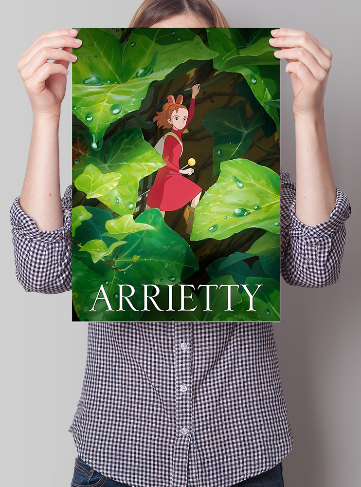 Плакат А3 Арієтті з країни ліліпутів (The Secret World of Arrietty)