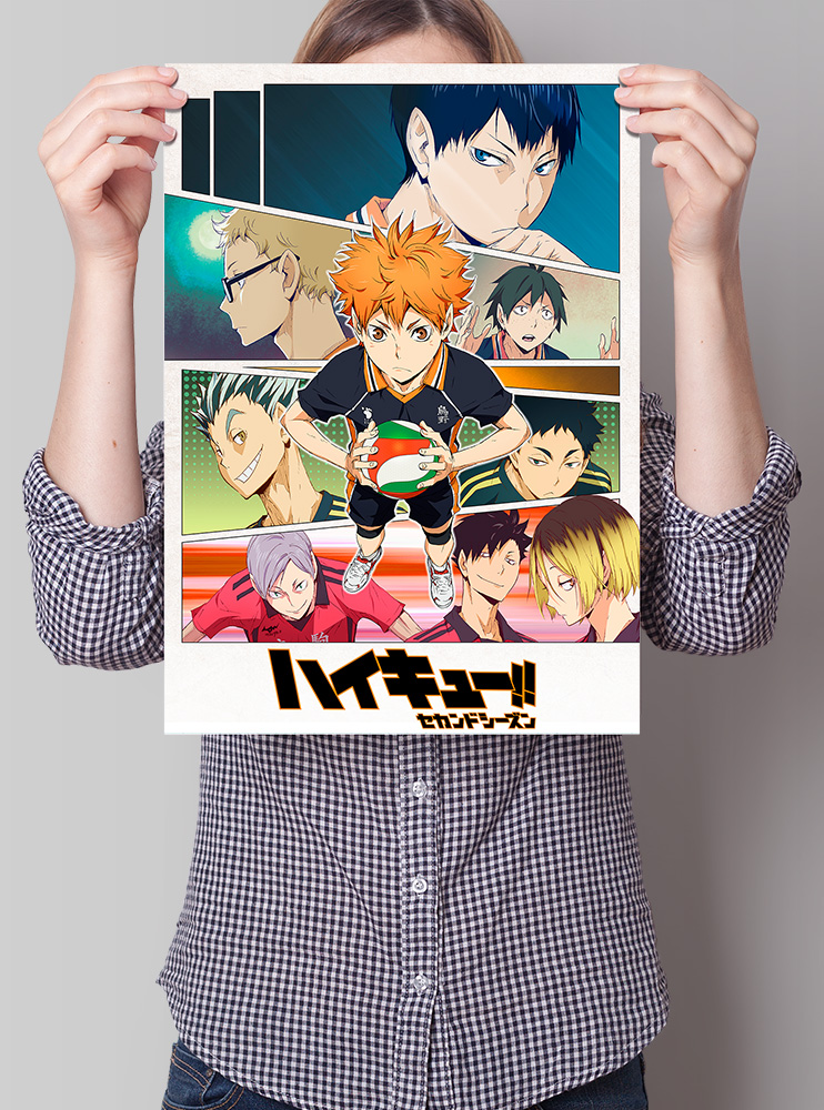 Плакат А3 Волейбол 5 (Haikyuu)