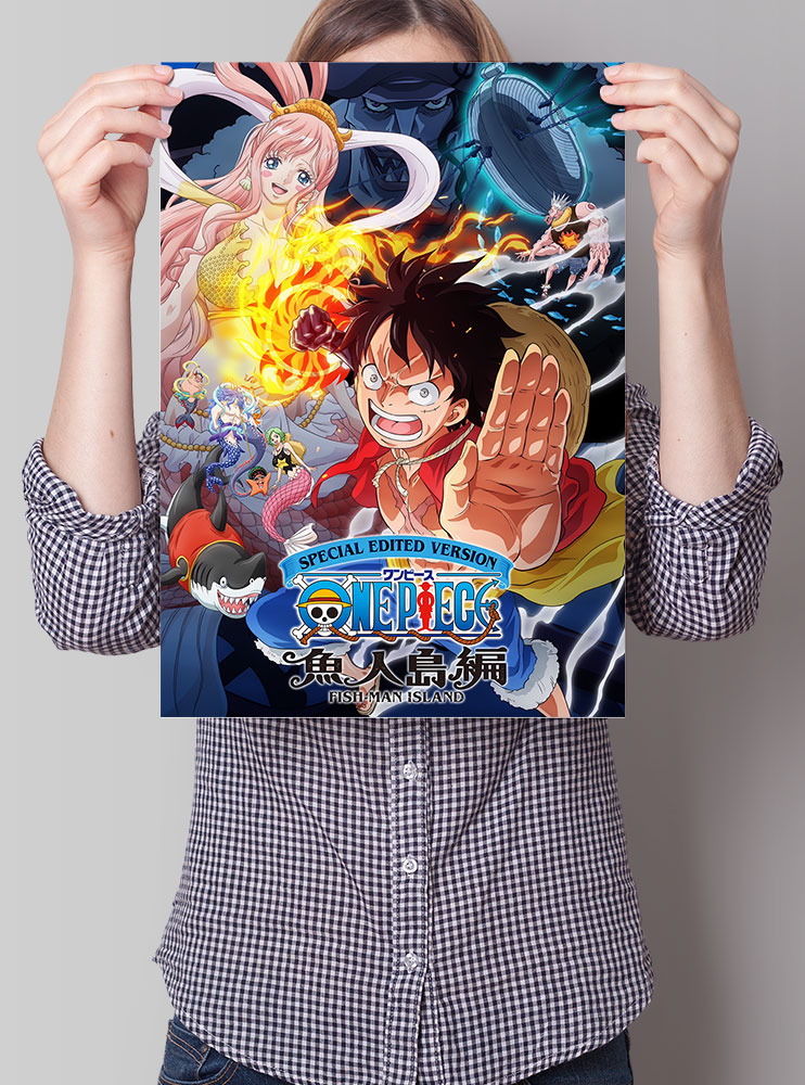 Плакат А3 Ван Піс 4 (One Piece)