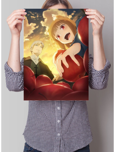 Плакат А3 Вовчиця і прянощі 2 (Spice and Wolf)