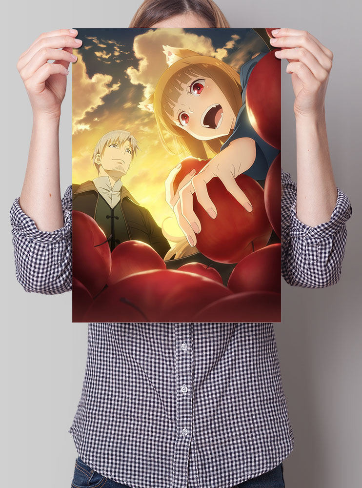 Плакат А3 Вовчиця і прянощі 2 (Spice and Wolf)