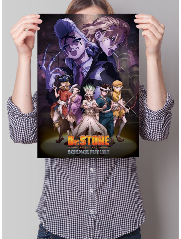 Плакат А3 Доктор Стоун 2 (Dr. Stone)