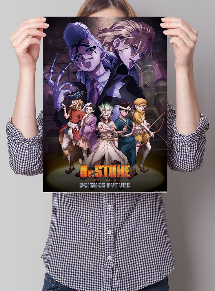 Плакат А3 Доктор Стоун 2 (Dr. Stone)