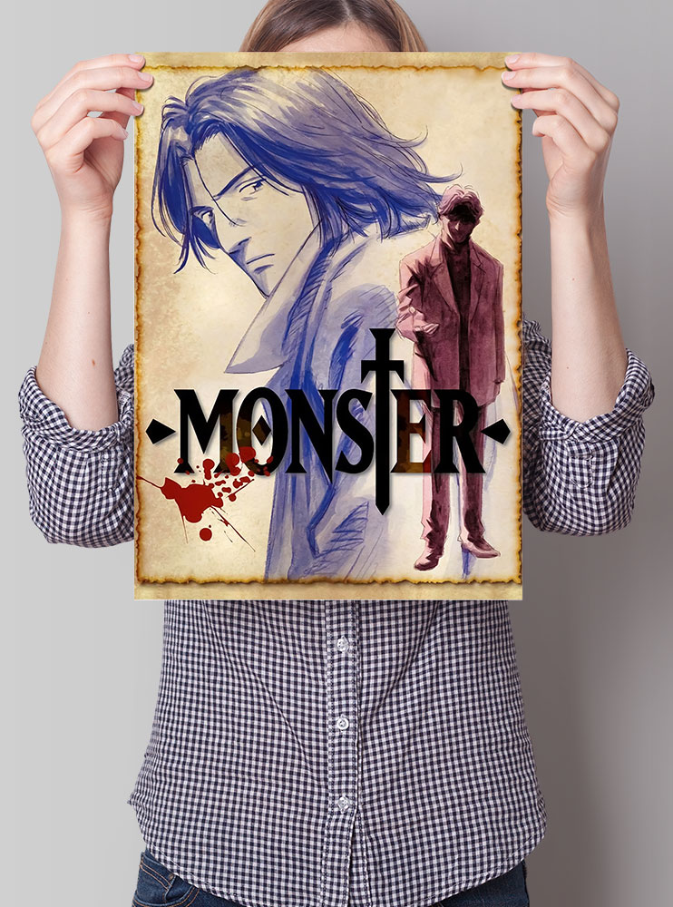 Плакат А3 Монстр (Monster)