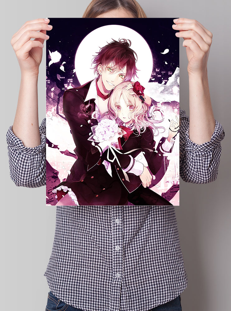 Плакат А3 Диявольські коханці (Diabolik Lovers)