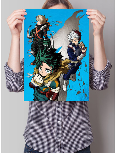 Плакат А3 Моя геройська академія 6 (Boku no Hero Academia)