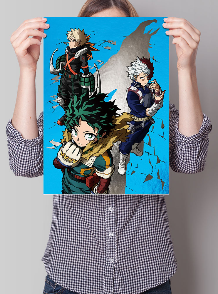 Плакат А3 Моя геройська академія 6 (Boku no Hero Academia)