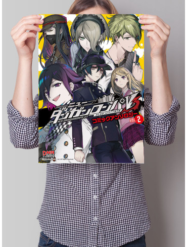 Плакат А3 Школа відчаю (Danganronpa)