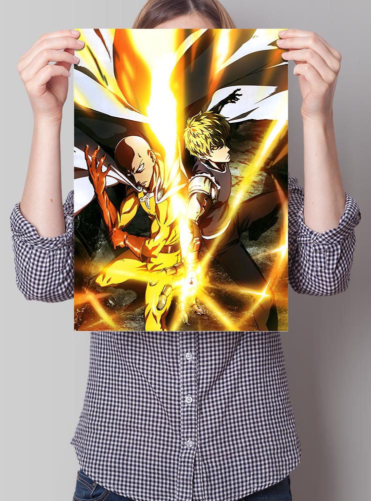 Плакат А3 Ванпанчмен (One-Punch Man)