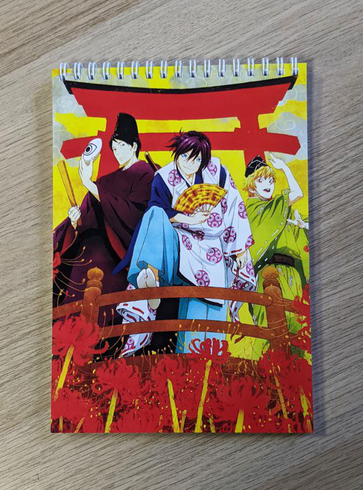 Скетчбук Безхатній Бог (Noragami)