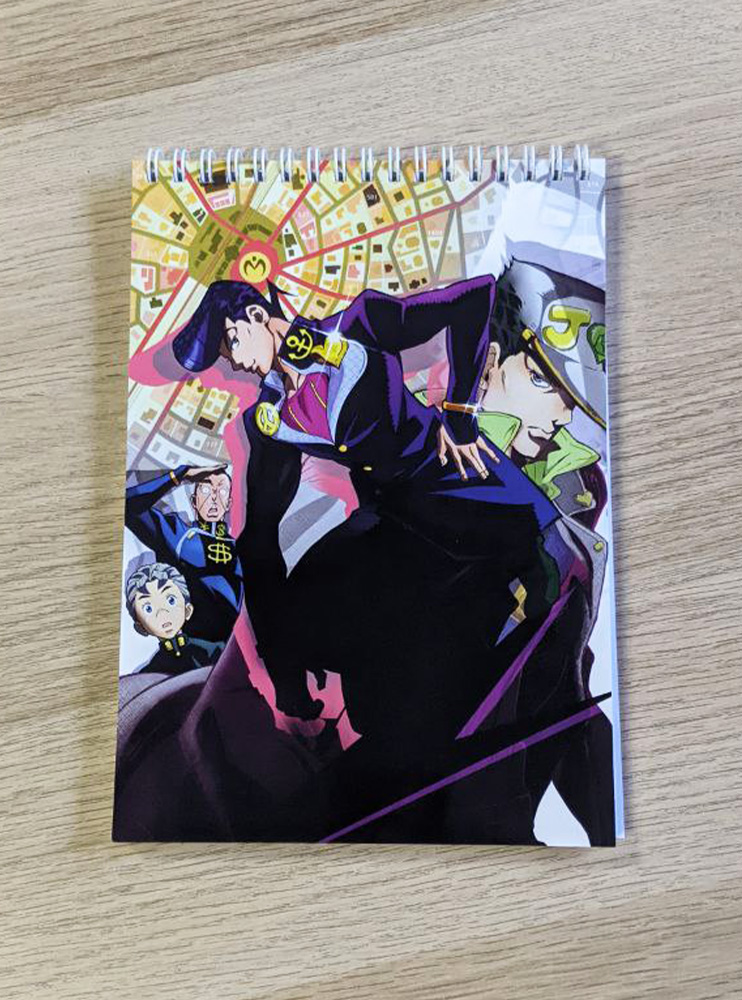 Скетчбук Неймовірні пригоди ДжоДжо (JoJo's Bizarre Adventure)