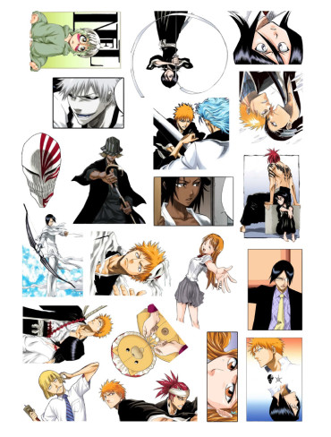 Стікерпак А4 Бліч 2 (Bleach)