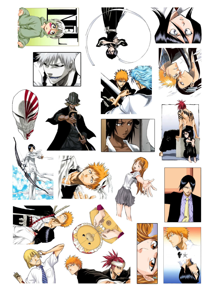 Стікерпак А4 Бліч 2 (Bleach)