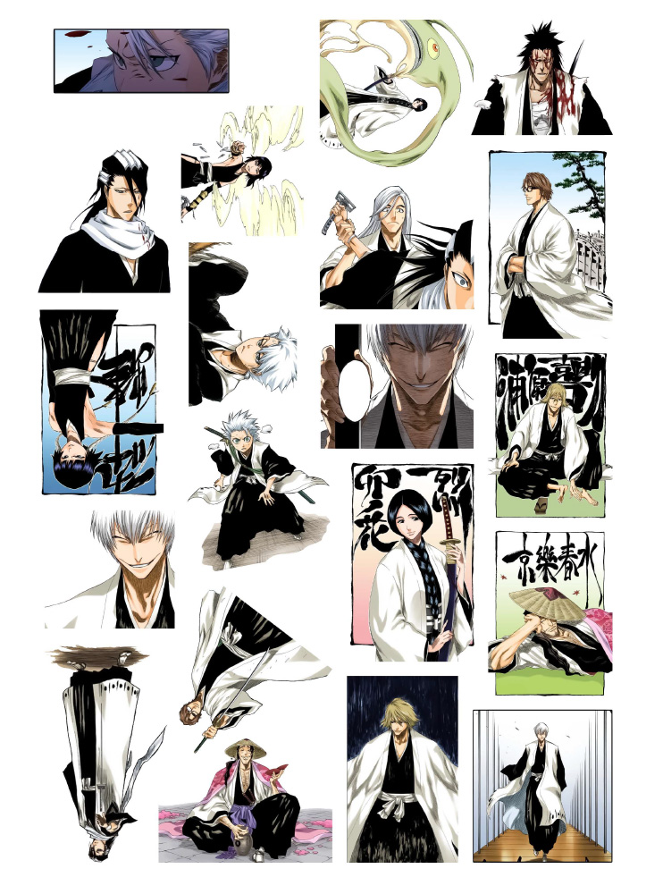 Стікерпак А4 Бліч 3 (Bleach) Стікерпак А4 Бліч 3 (Bleach)
