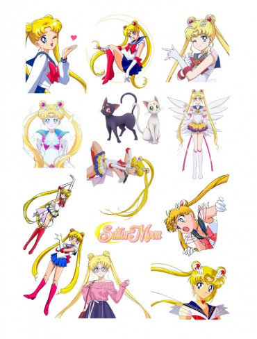 Стікерпак А4 Сейлор Мун (Sailor Moon)