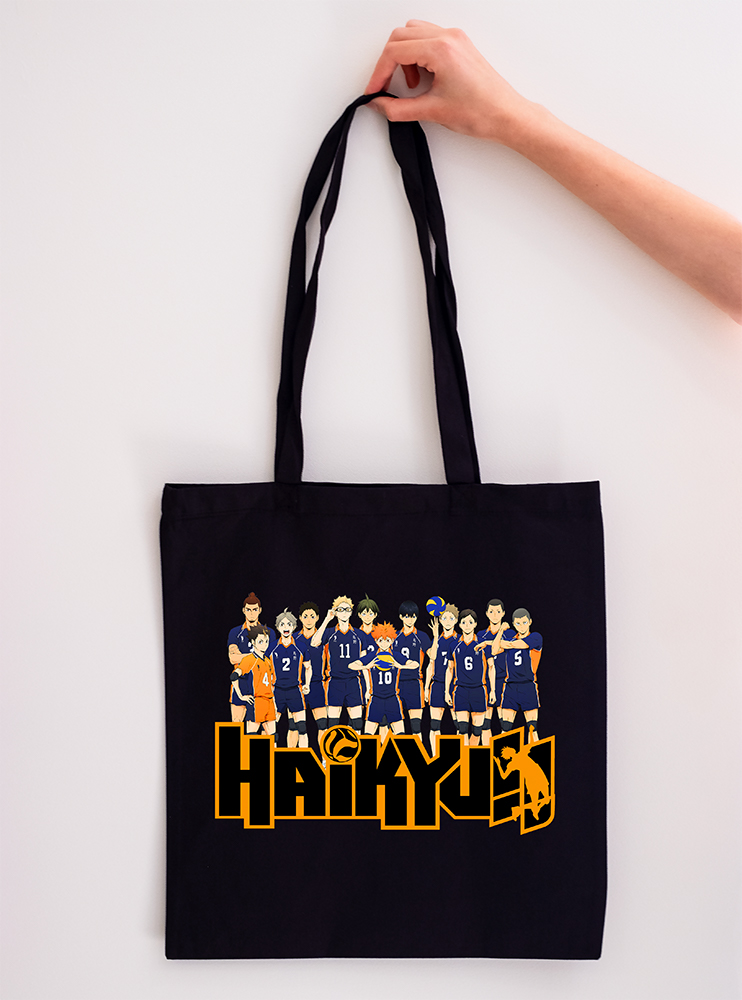 Чорний шопер Волейбол (Haikyuu)