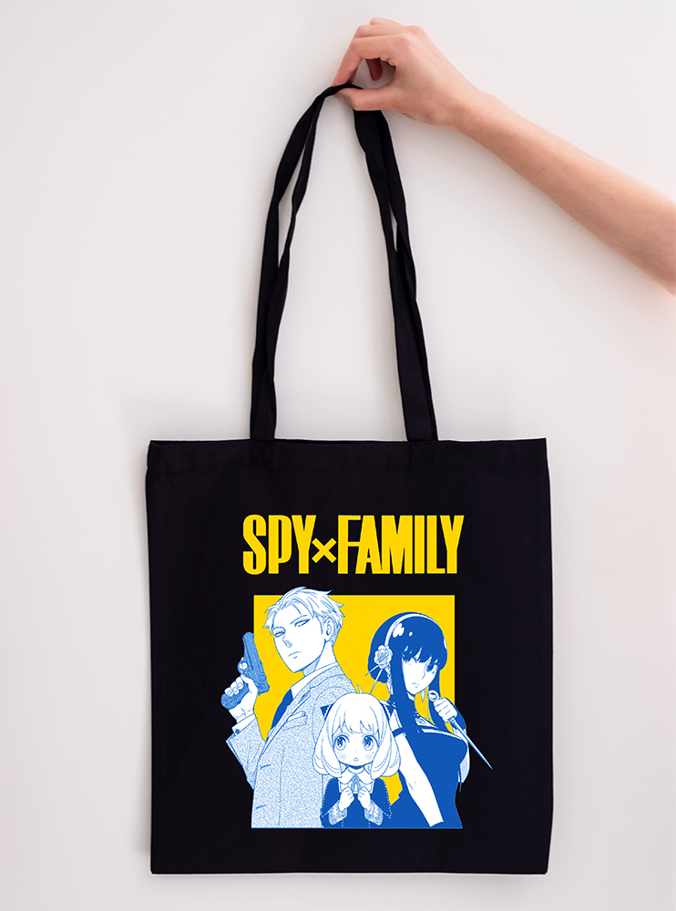 Чорний шопер "Сім'я шпигуна" (Spy x Family)